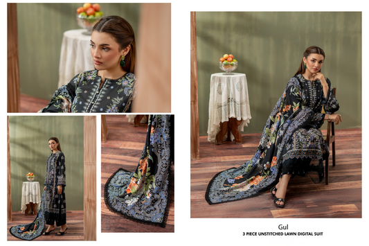 Mausummery Collections - Gul - Black Multi