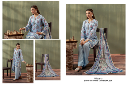 Mausummery Collections - Wisteria - Sky Blue